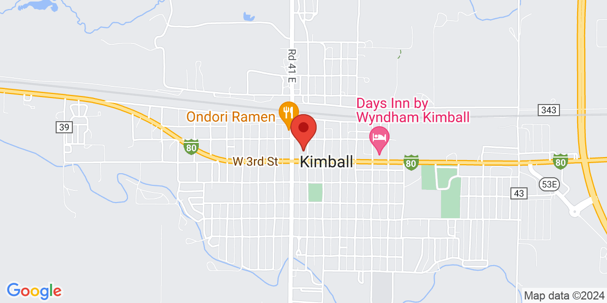 Map of Kimball Public Library